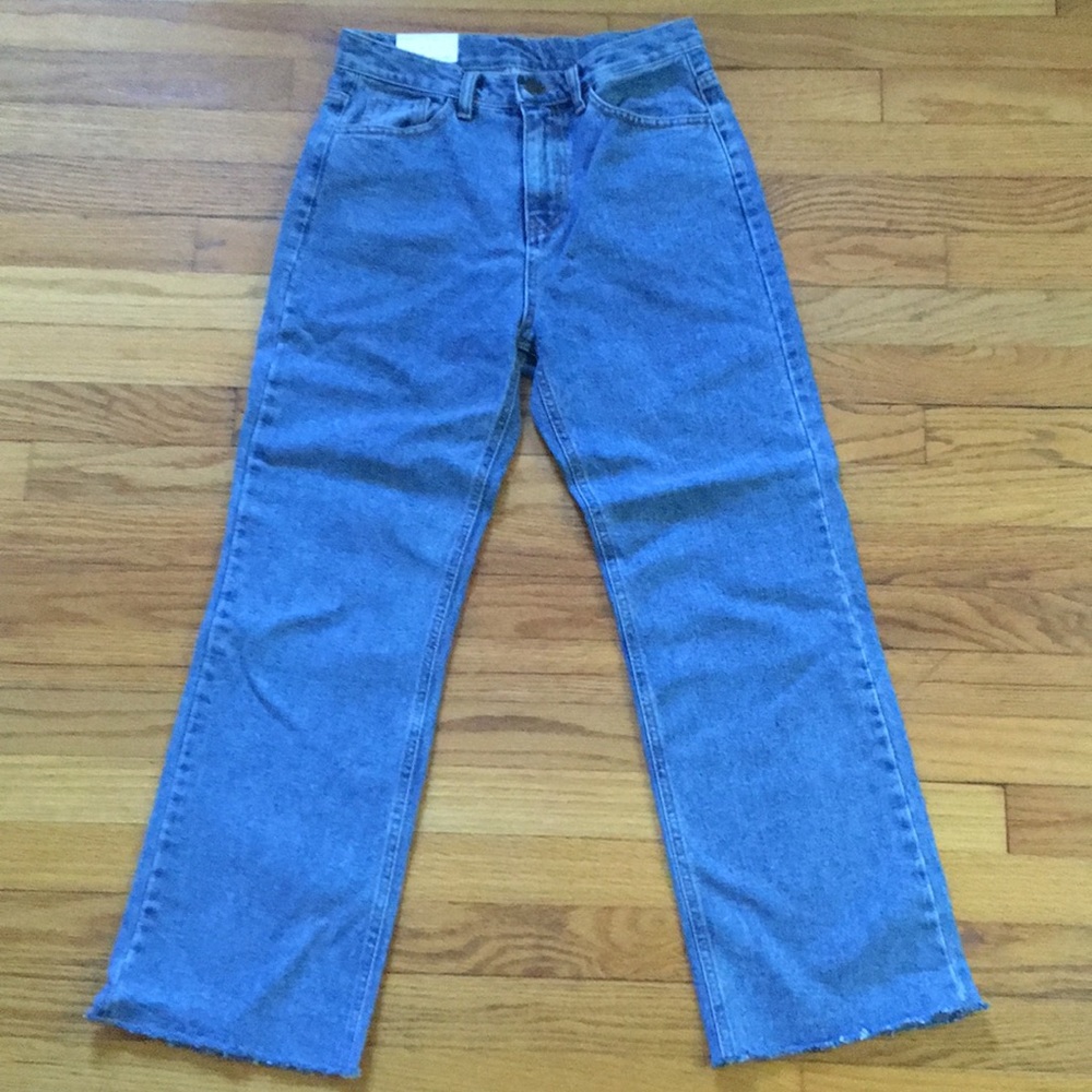 Light wash jeans